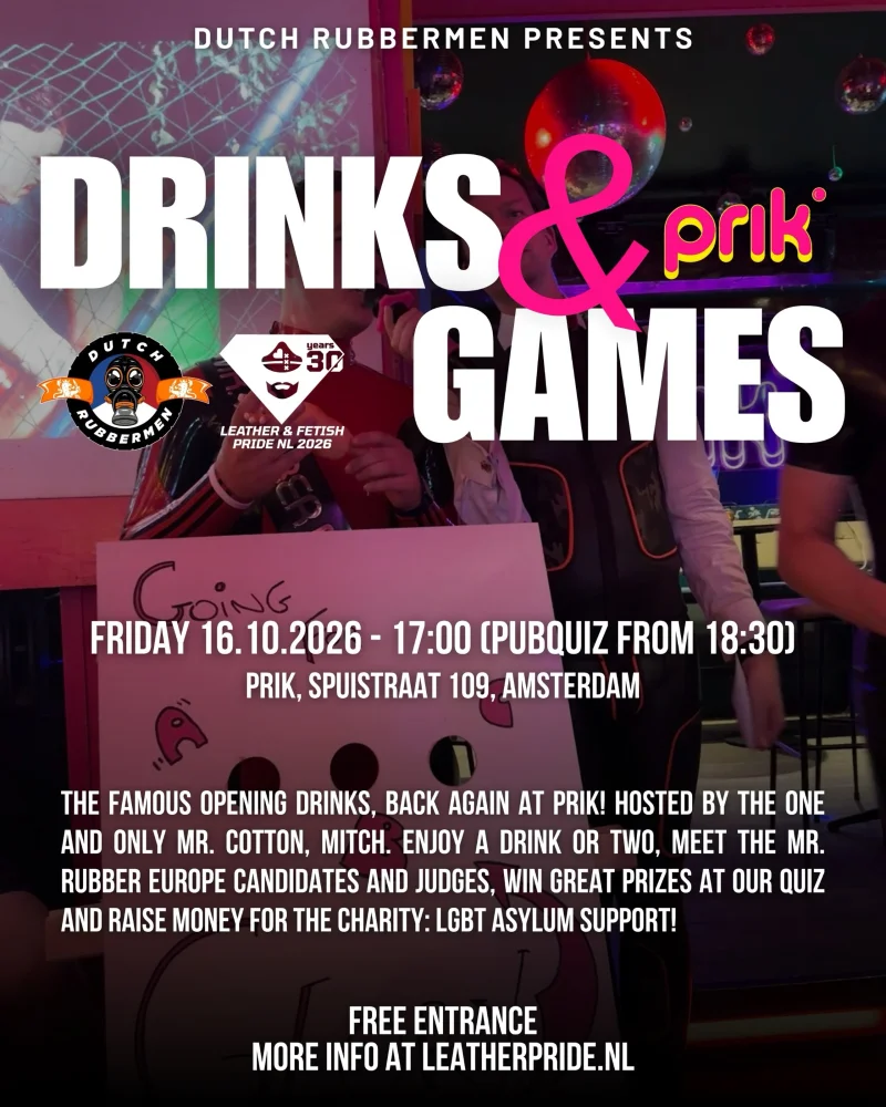 DRINKS & GAMES by Dutch Rubbermen