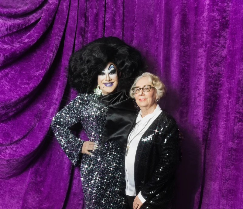 Idol Worship: Mink Stole and Peaches Christ.