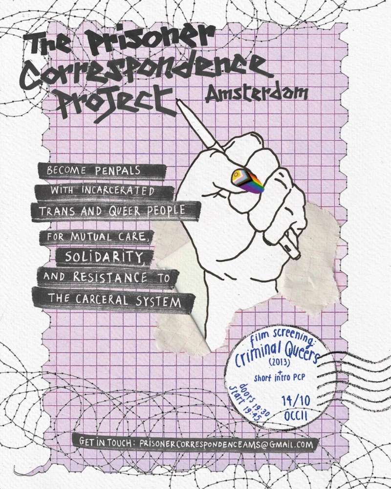 Prisoner Correspondence Project Amsterdam // Screening: Criminal Queers (2015)