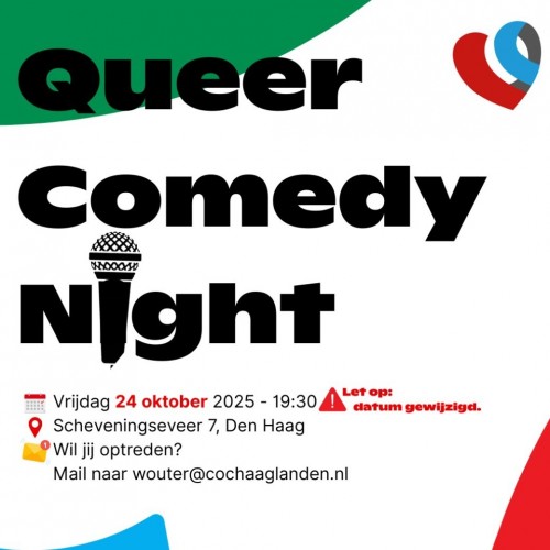 Queer Comedy Night in The Hague
